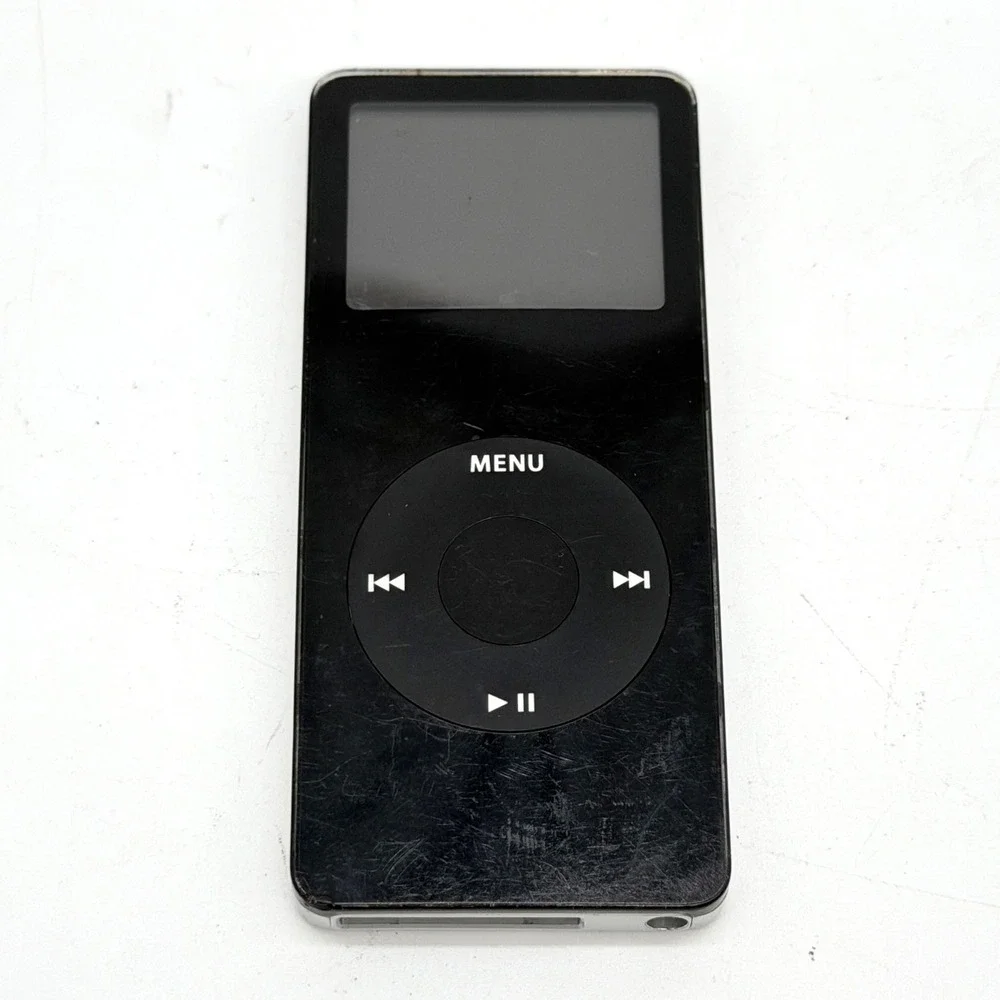 Apple iPod Nano 1st Generation Black 2GB Model MA099LL A1137 Needs Battery